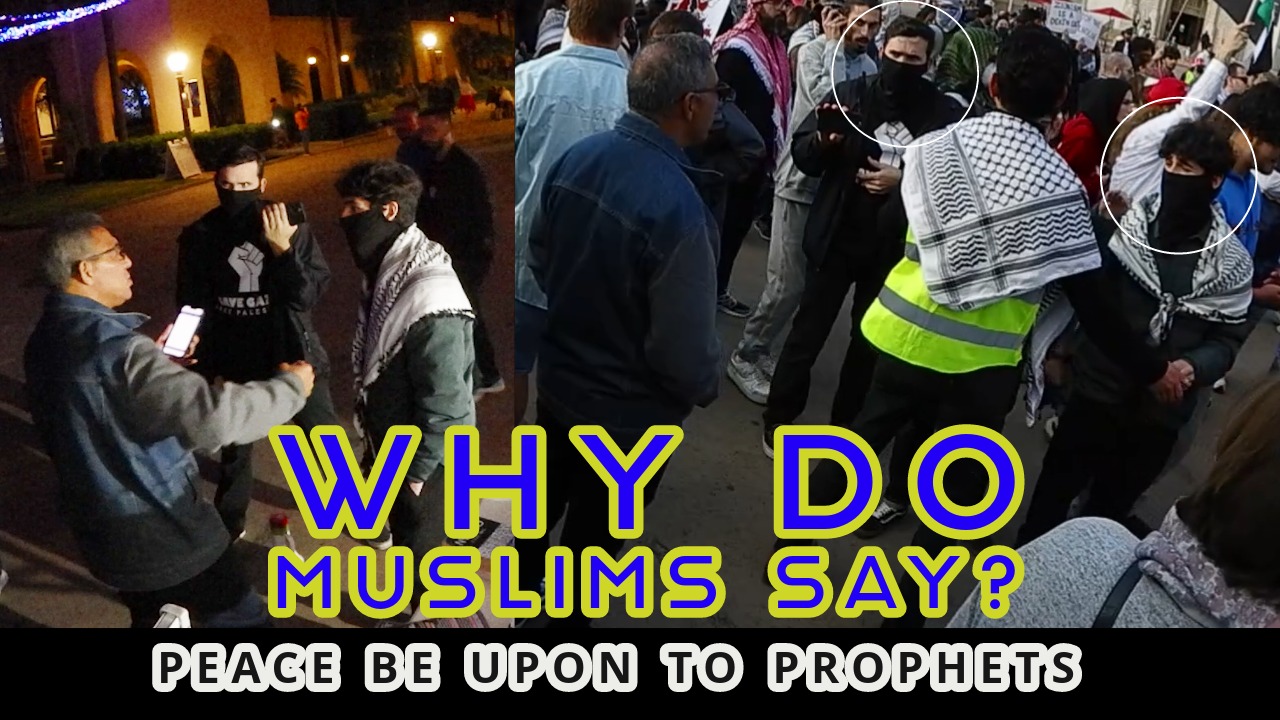 Why do Muslims say Peace be upon to Prophets/BALBOA PARK